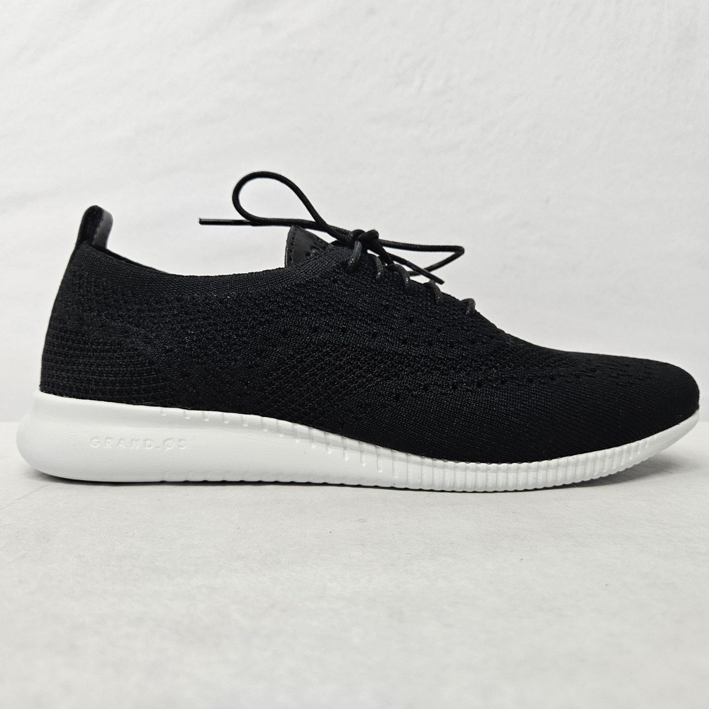 Cole Haan 2 ZeroGrand Stitchlite Oxford Shoes W11511 Black Knit‎ Womens Size 10 - Picture 11 of 11